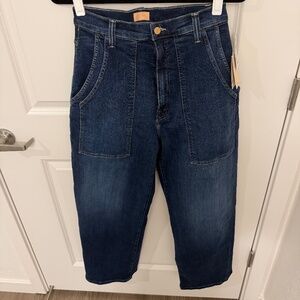 Mother Denim The Quartet Breaker Flood